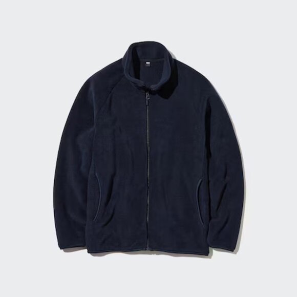 Black Uniqlo Zip up Fleece - Picture 1 of 3